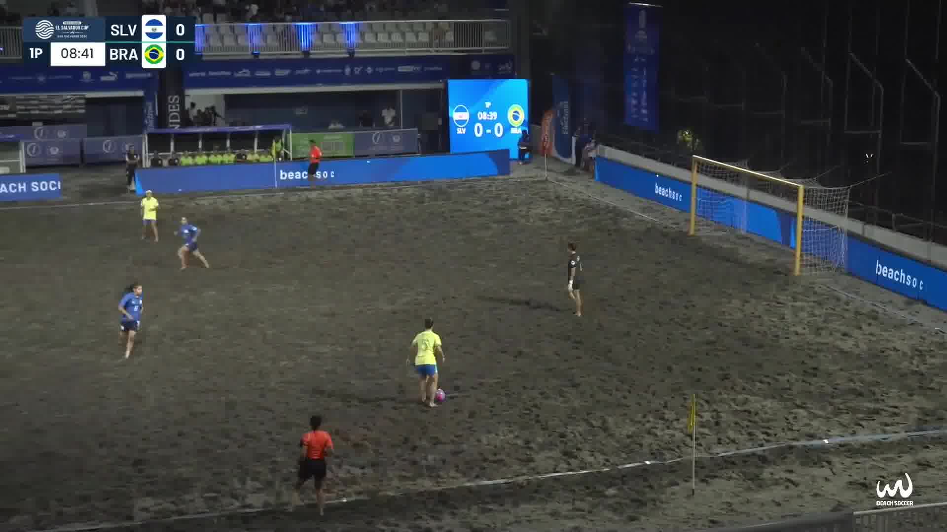 El Salvador vs Brazil