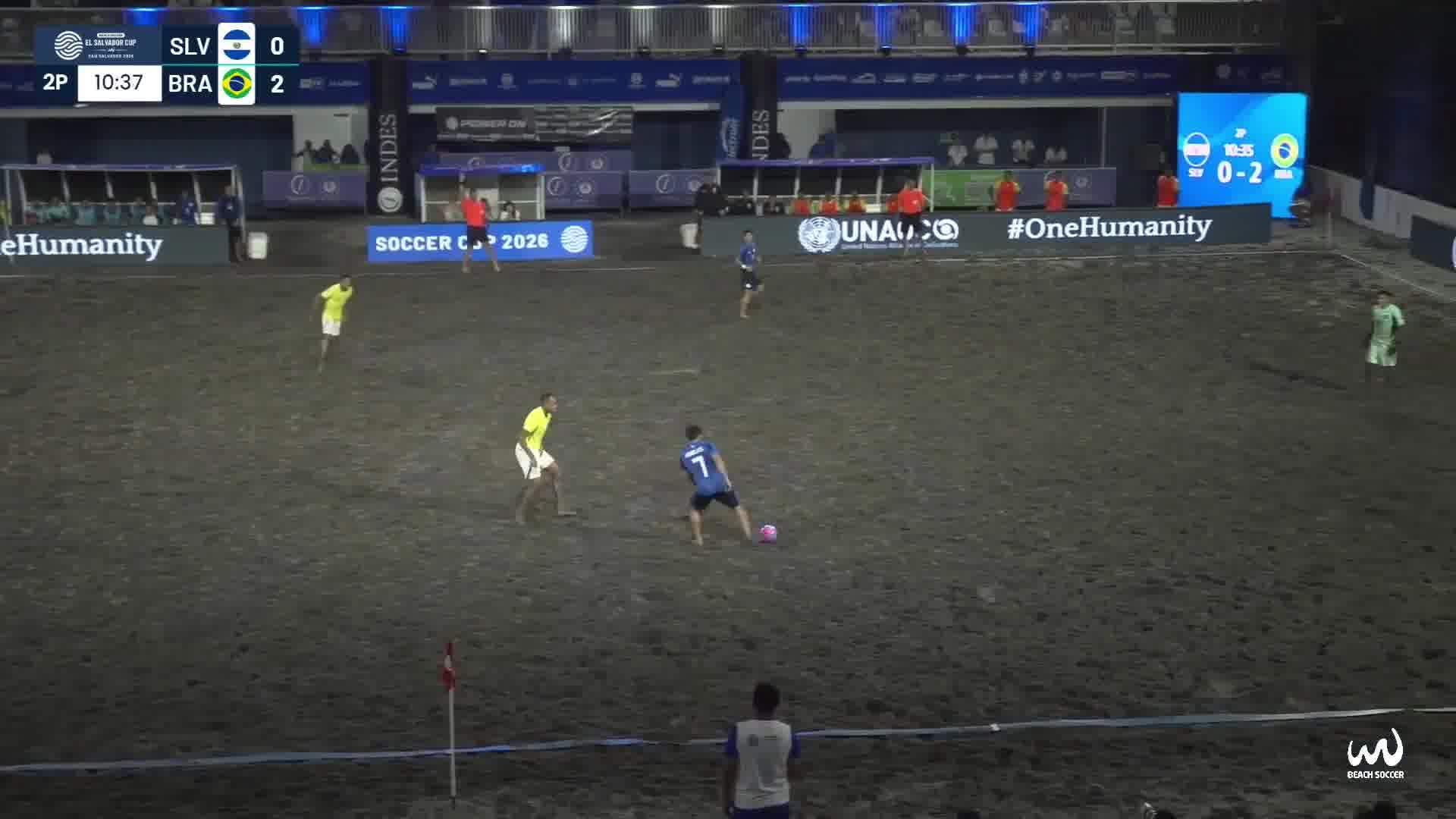 El Salvador vs Brazil
